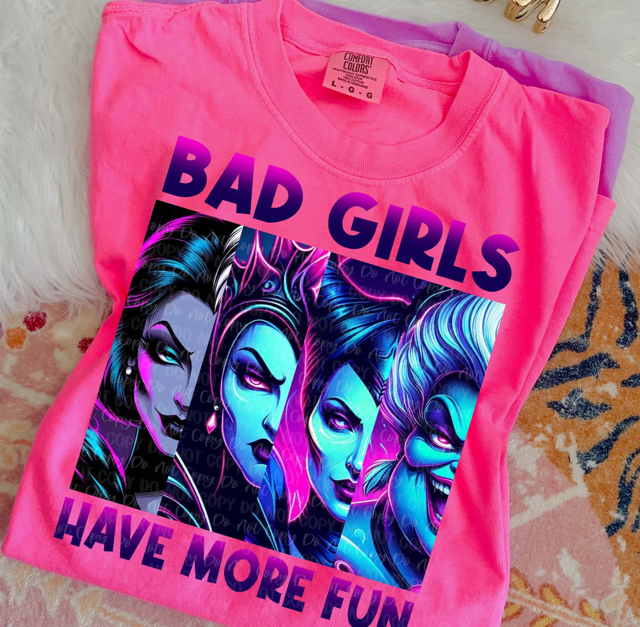 Bad Girls Have More Fun Comfort Colors Short Sleeve