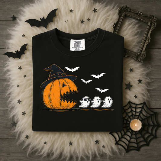 Pumpkin Chasing Ghost